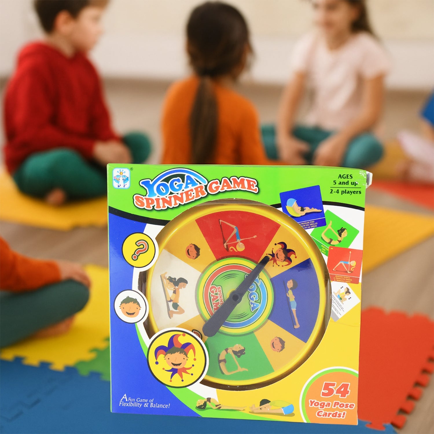Yoga Spinner Game for Kids and Adults Set Yoga Spinner Game for Kids and Adults Set
